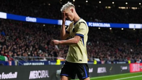 Dani Olmo en el Metropolitano. (Getty)