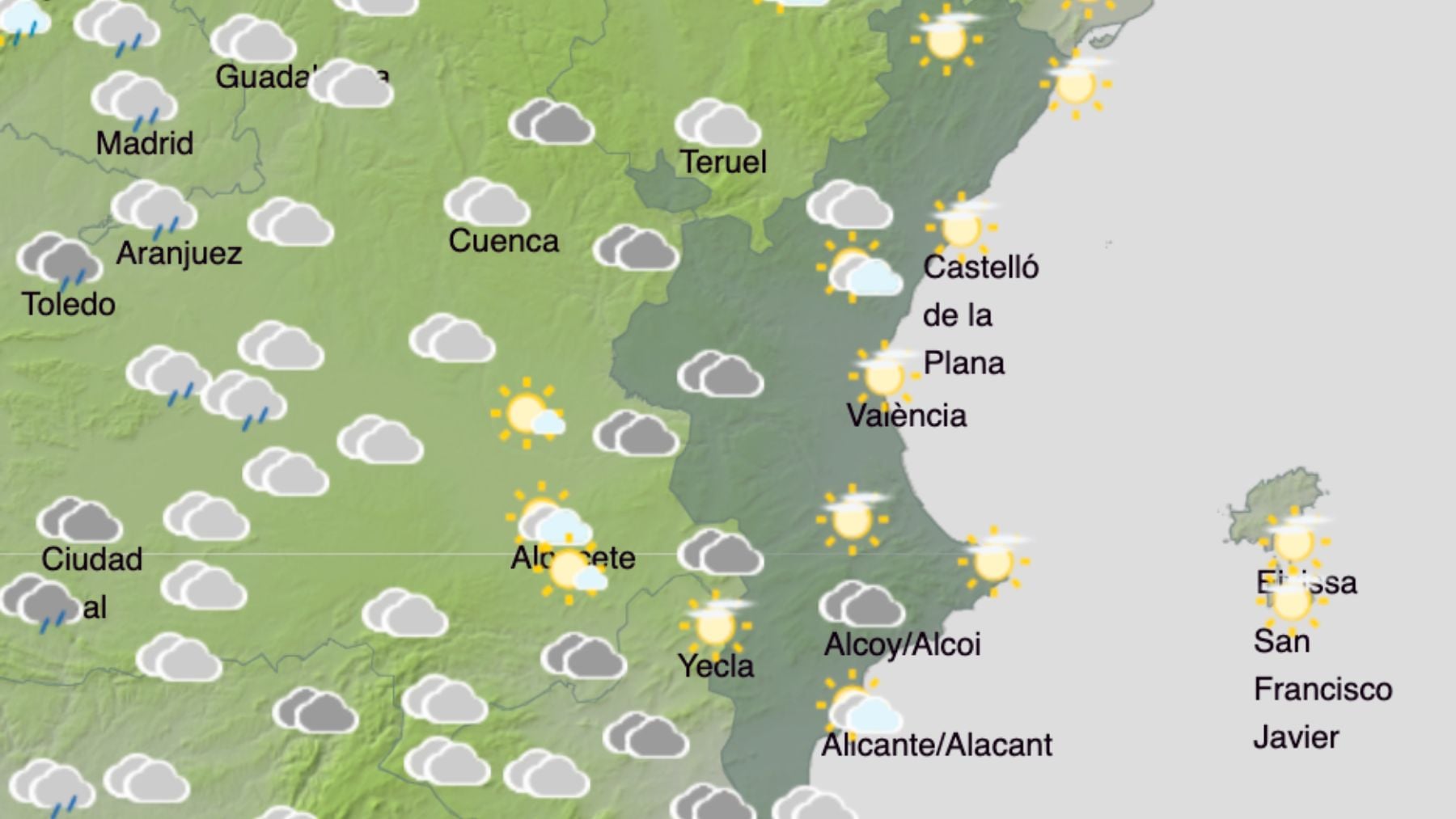 Cambio en el tiempo en la Comunidad Valenciana: la AEMET lo confirma