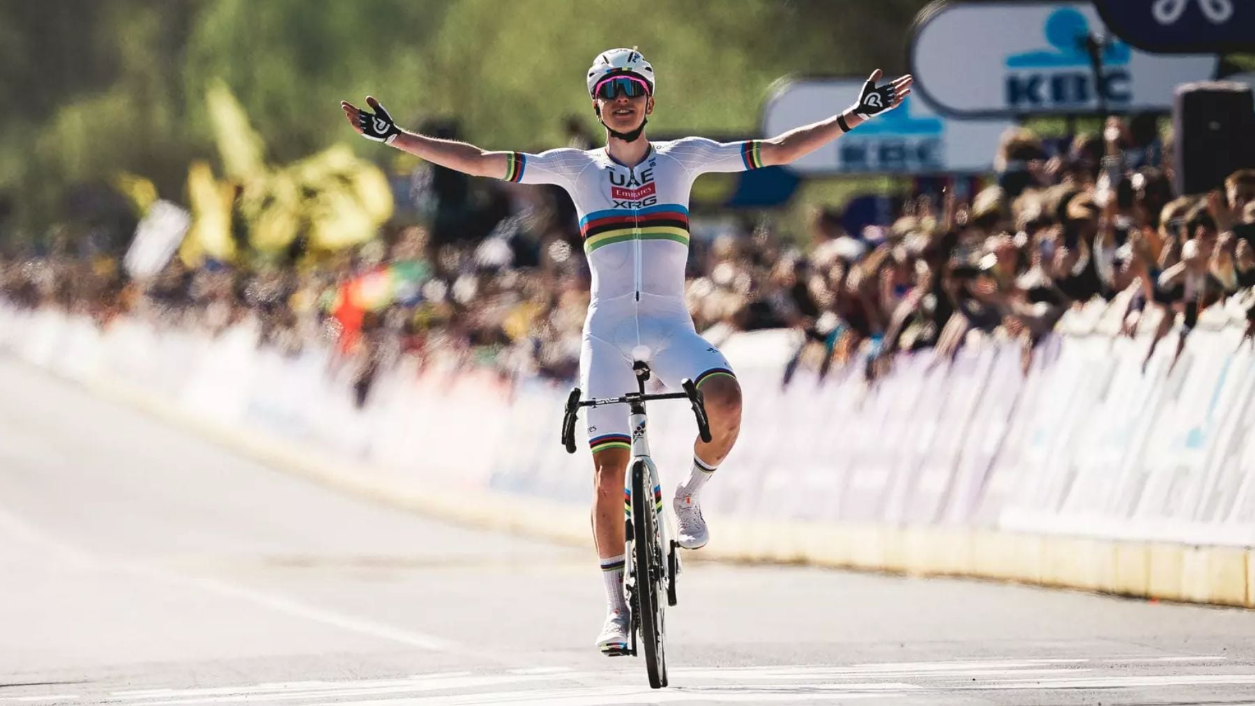 Pogacar sigue imparable y suma su tercer Tour de Flandes