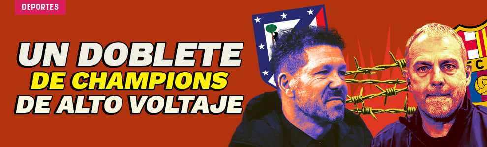 Un doblete de Champions de alto voltaje para Barcelona y Atlético de Madrid