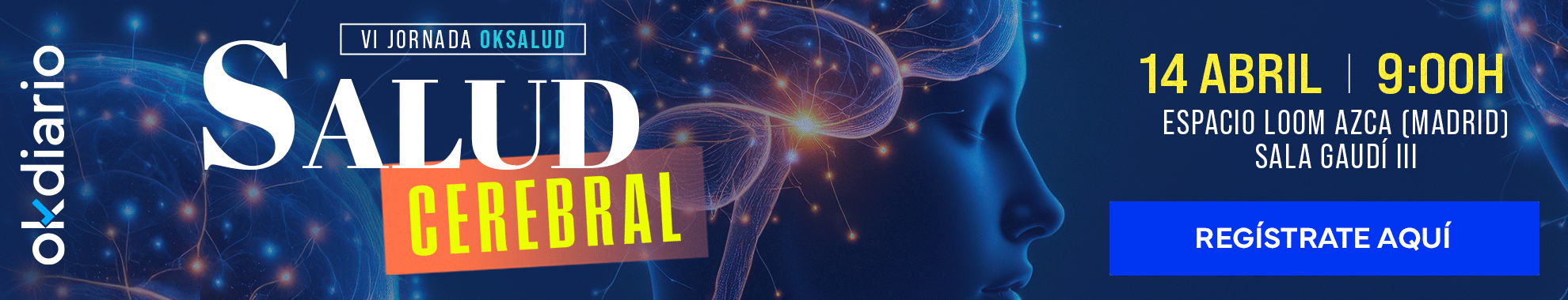 Ven a las VI Jornadas OKSALUD, el evento anual de la salud de OKDIARIO