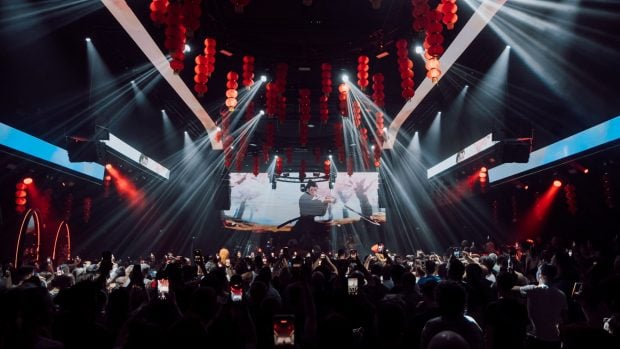 Uno de los DJ's que participaron en la fiesta de la Demence Palma.