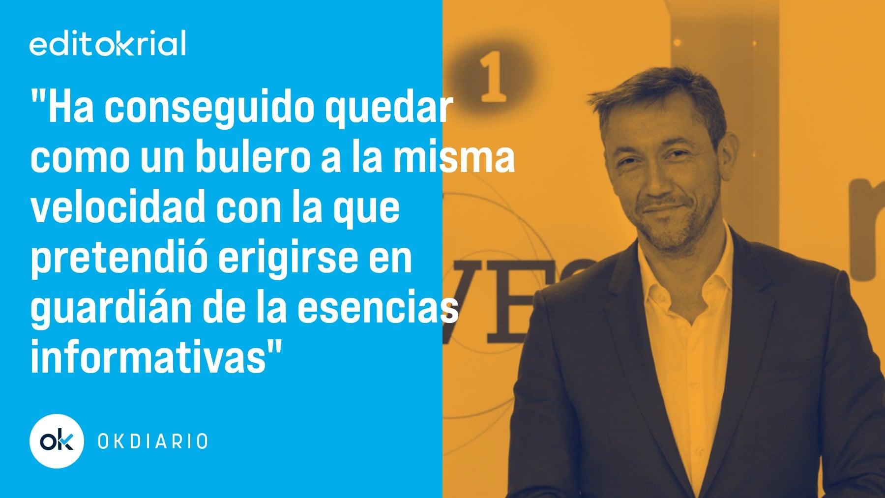 Se pilla antes a Javier Ruiz que a un cojo