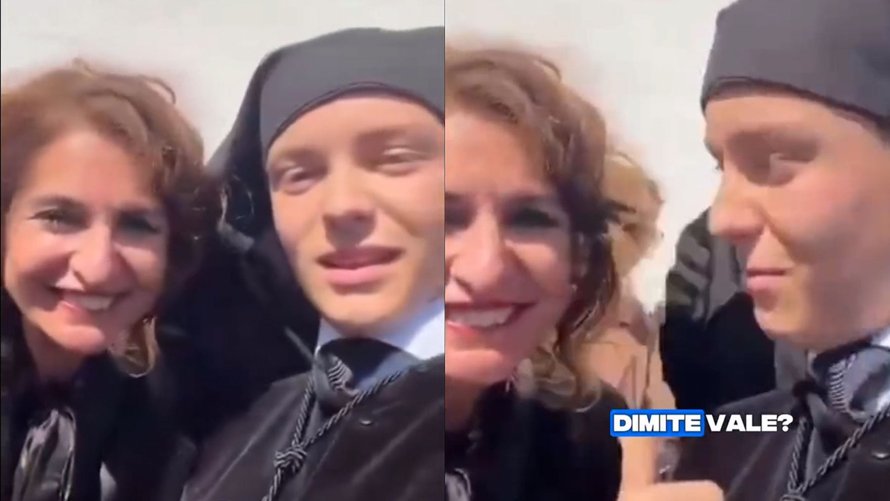 El descarado troleo de un joven a María Jesús Montero en plena procesión de Semana Santa