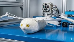 Representación de cómo luce en realidad este dron de China.