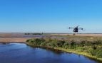 Dron de ReForest y la dispersión de semillas en Argentina. Foto: ReForest Latam