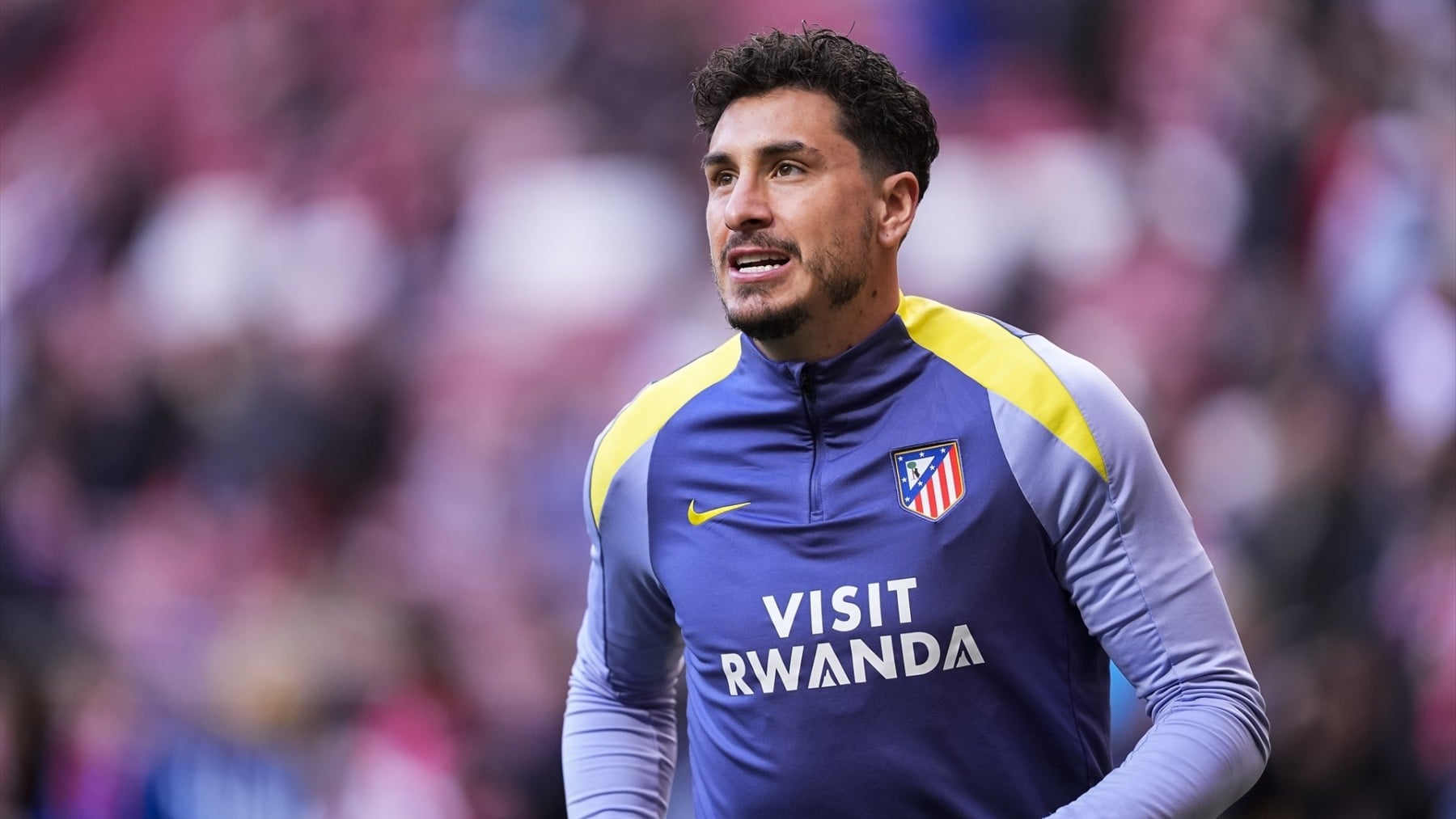 Imagen de archivo de Giménez durante un entrenamiento. (EP)