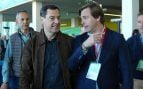 Juanma Moreno y Antonio Repullo, líderes del PP de Andalucía (PP-A).