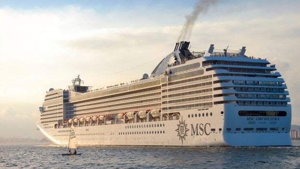 MSC Cruceros emisiones