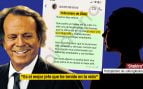 El whatsapp con una empleada que elDiario.es y Univision se negaron a publicar: «Julio Iglesias el mejor jefe que he tenido en la vida»