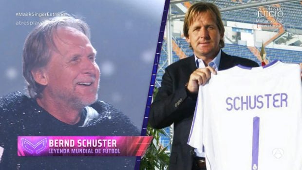 Bernd Shuster era Semáforo en Mask Singer 5. (Atresmedia)