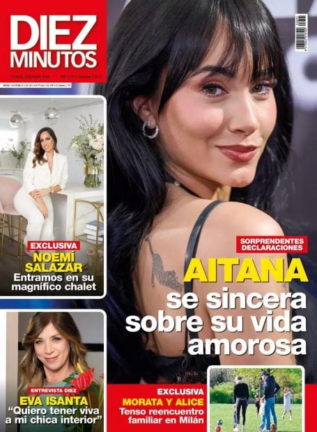 Portada de la revista Diez Minutos.