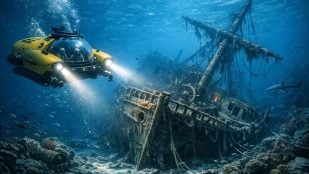 submarino Antártida