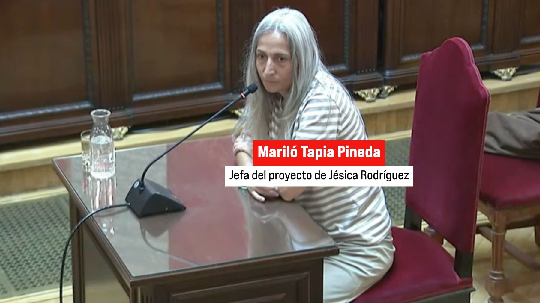 La jefa de Jésica en la empresa pública Ineco dice en el Supremo que “desconocía sus tareas”