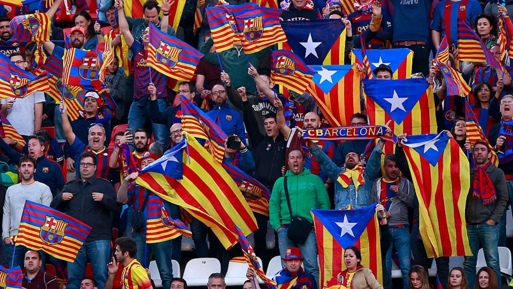 Nuevo llamamiento ultra: piden a la afición del Barcelona que llenen el Camp Nou de esteladas 