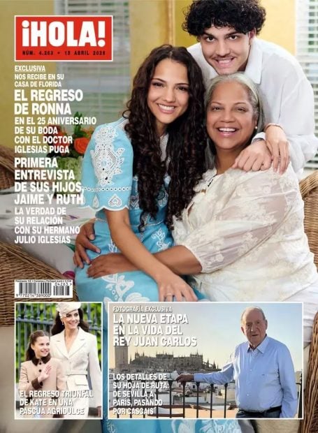 Portada de la revista Hola.