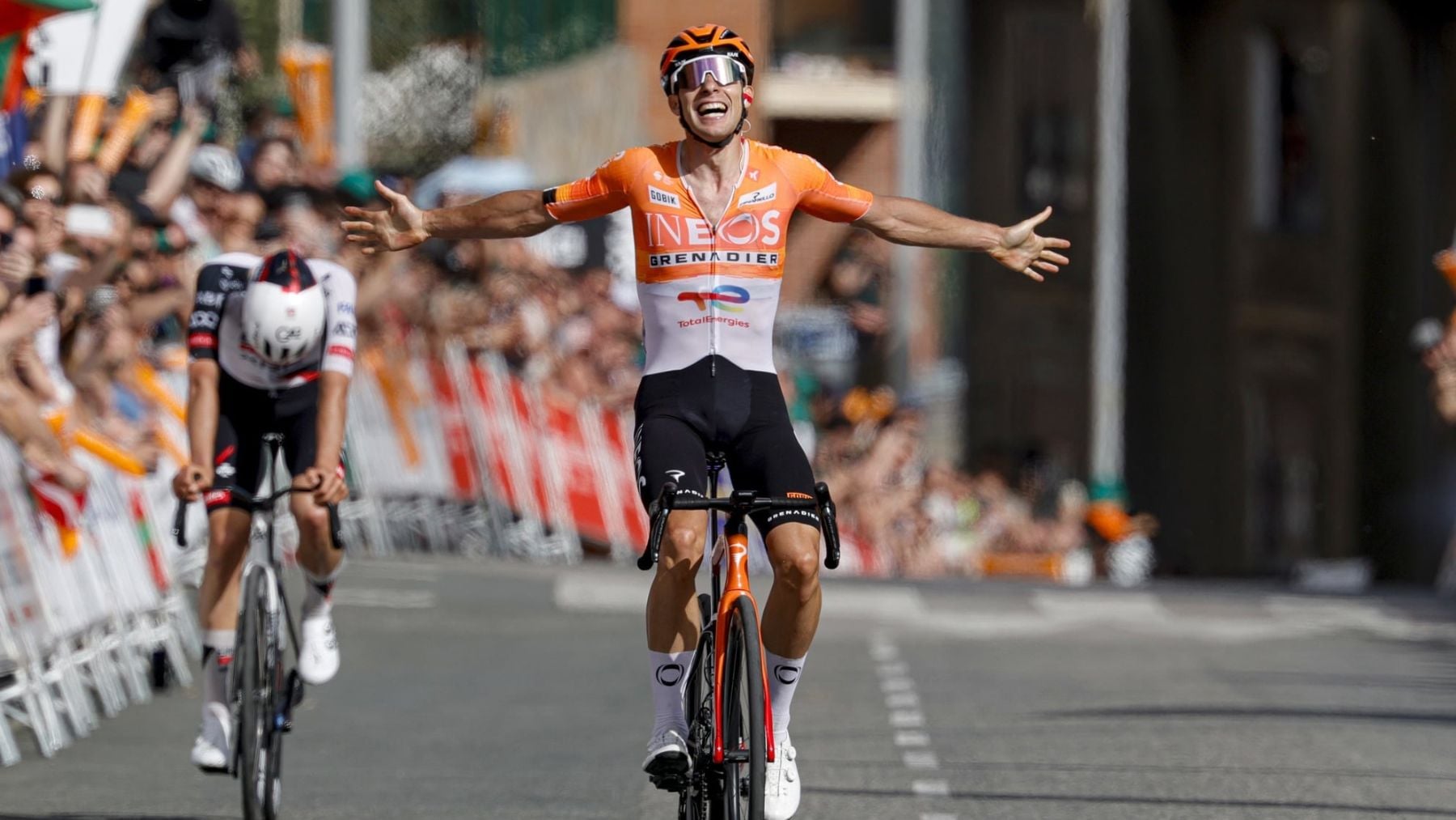 Laurance se impone al sprint en Basauri en el día del abandono de Landa y Del Toro en la Vuelta al País Vasco