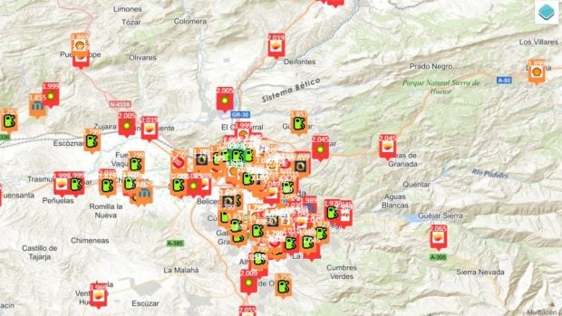 precio gasolina 12 abril Andaluc&iacute;a