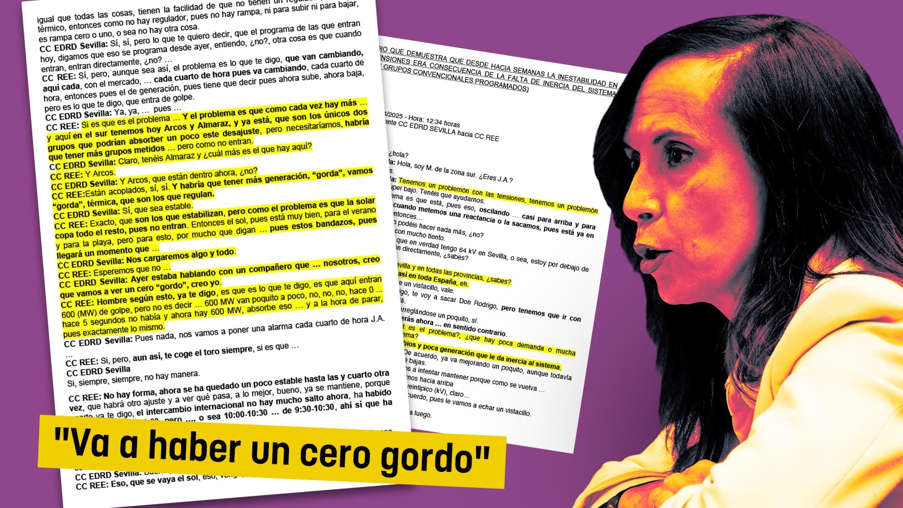 Una gran energética advirtió del apagón una hora y media antes: Va a haber un cero gordo