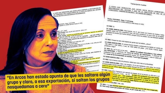 apagón, audios, red eléctrica, gobierno