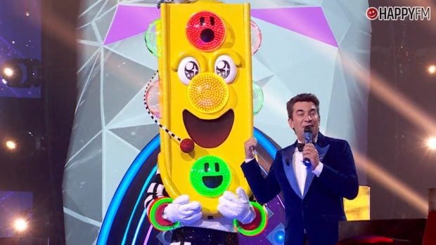 Sem&aacute;foro en Mask Singer 5. (Atresmedia)