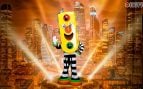 Semáforo en Mask Singer 5. (Atresmedia)