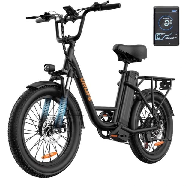 Bicicleta el&eacute;ctrica Urlife E20 de Carrefour