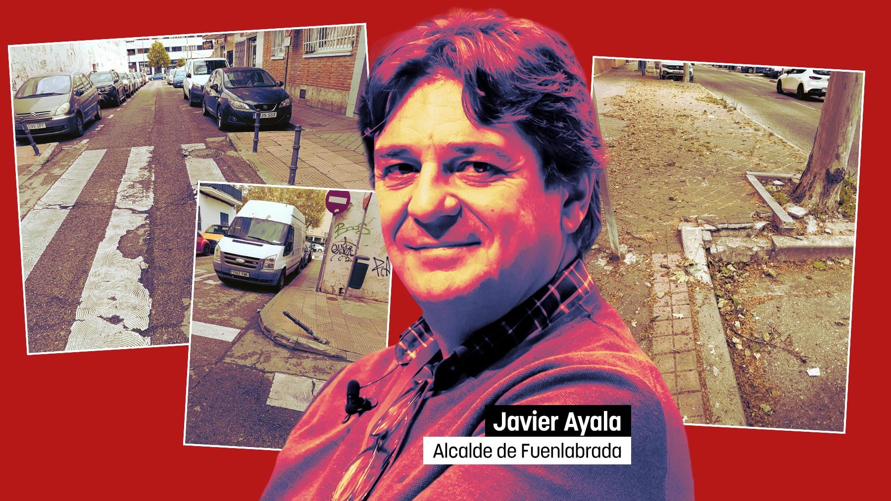 El alcalde de Fuenlabrada se escuda en la guerra de Irán para negarse a arreglar los baches de las calles