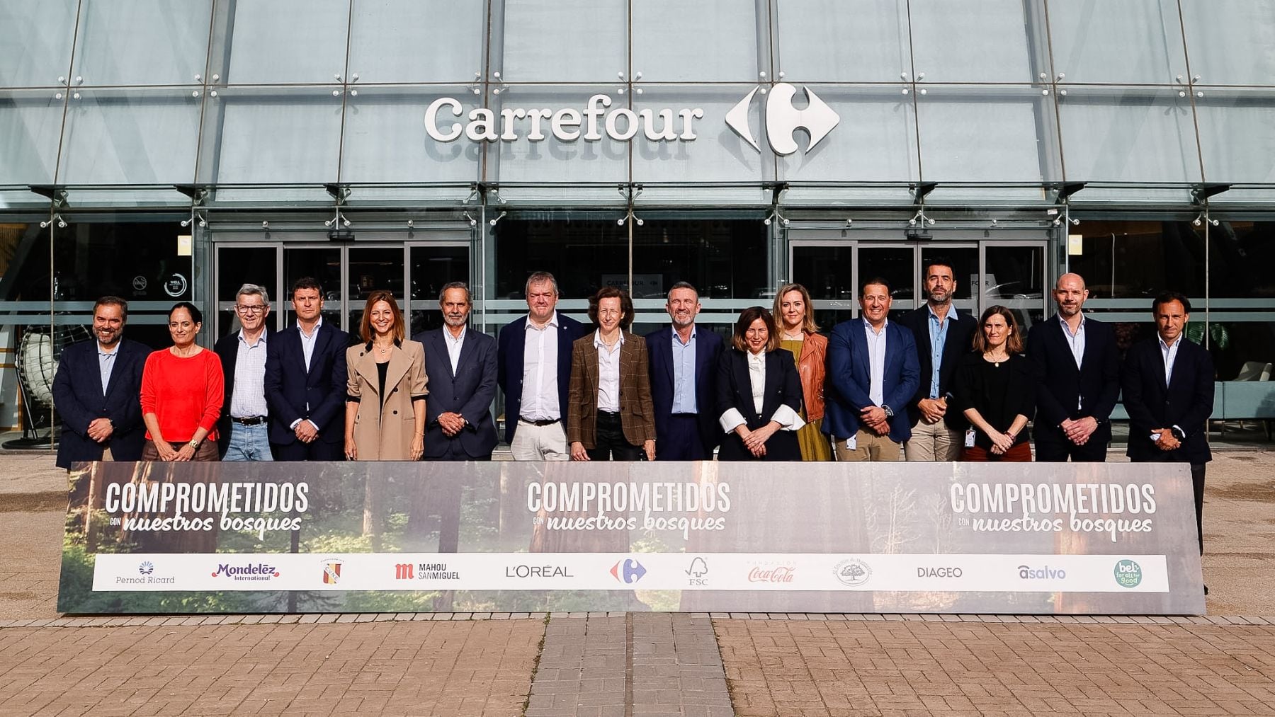 Compañías participantes en la campaña ‘Comprometidos con nuestros bosques’.