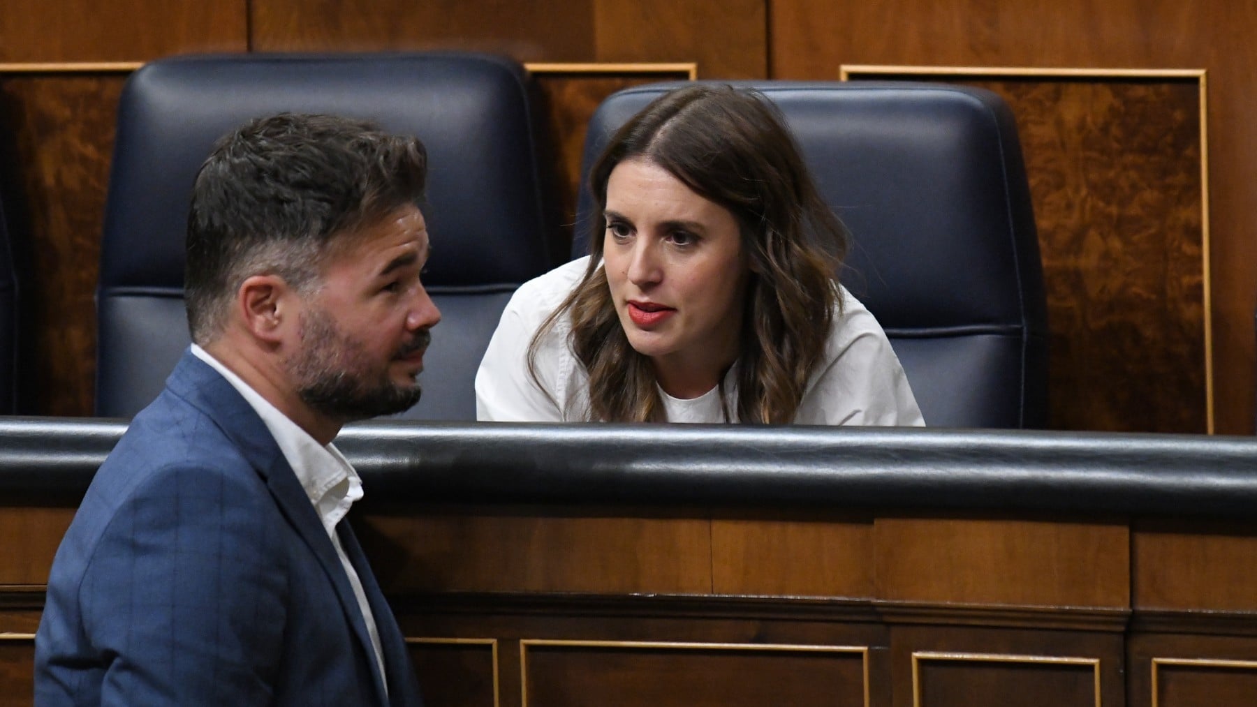 Irene Montero confirma la exclusiva de OKDIARIO: Rufián y yo estamos dispuestos a hacer equipo para las elecciones