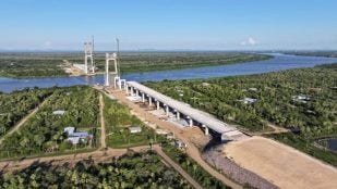 Corredor Bioceánico de Capricornio, obras del Corredor Bioceánico de Capricornio, gran proyecto de ingeniería de Brasil Argentina Paraguay y Chile, crean una carretera que atraviesa el pacífico y el atlántico, gran mega proyecto de ingeniería en Hispanoamérica.