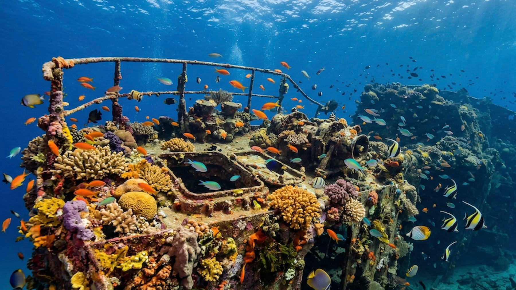 Suena cruel, pero la ciencia lo respalda: EEUU va a hundir un barco en el mar para crear el mayor arrecife de la Tierra