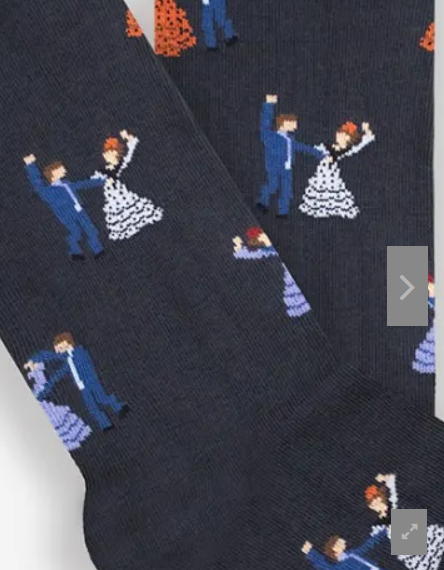 Captura de pantalla de los calcetines de Emiliano Garc&iacute;a-Page de la marca Pepe Pinreles (Pepe Pinreles).