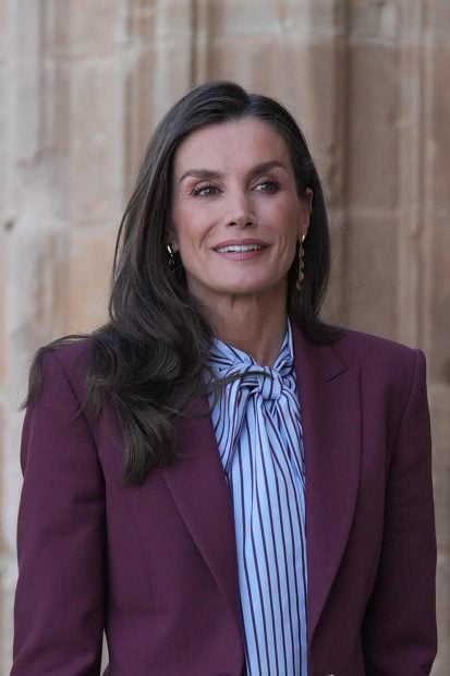 La Reina Letizia posando en Lleida