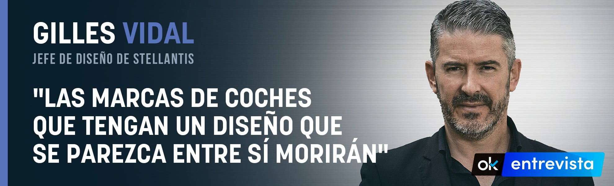 Gilles Vidal (Stellantis): Las marcas de coches que tengan un diseño que se parezca entre sí morirán