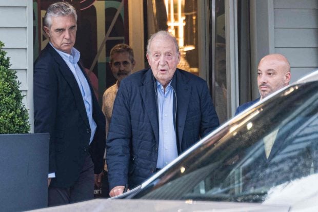 Juan Carlos I en la marisquer&iacute;a