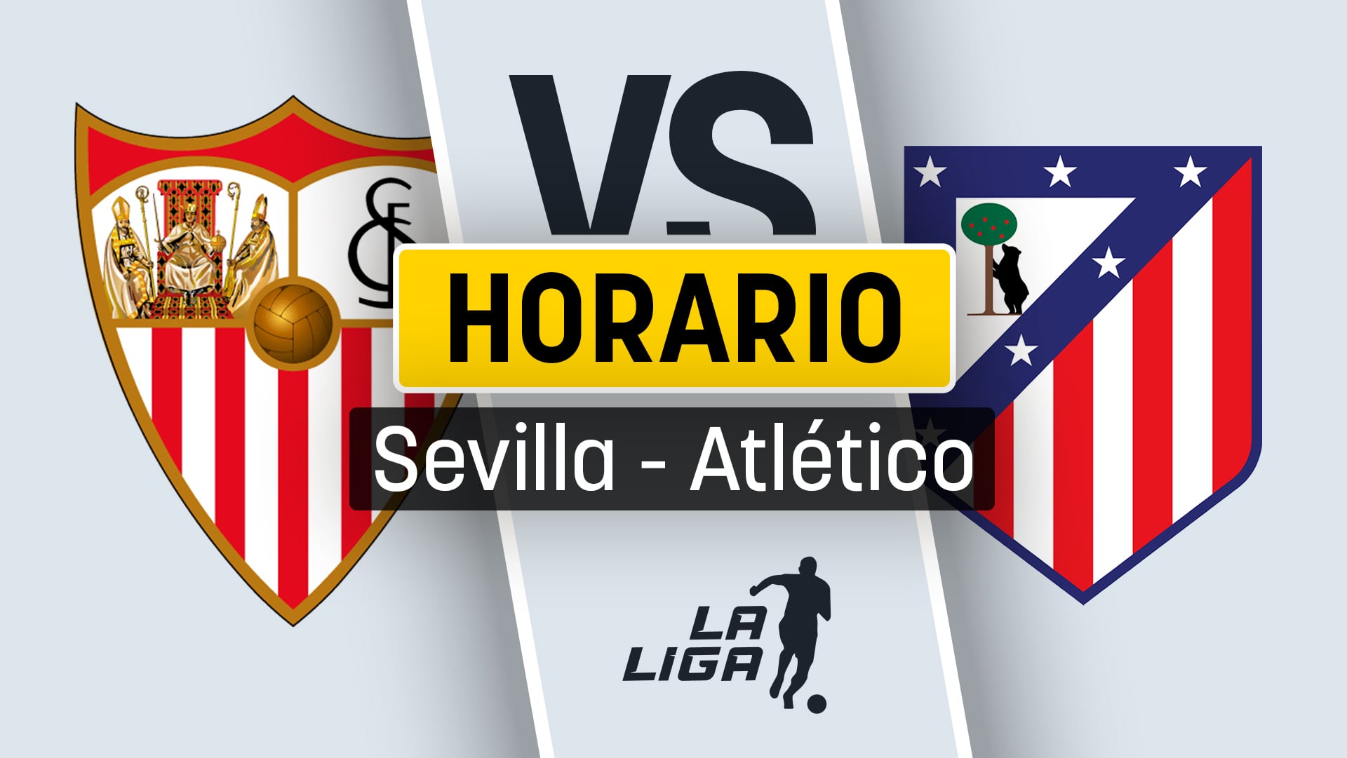 Sevilla – Atlético de Madrid: cuándo es, horario y canal de televisión para ver en directo el partido de la Liga.