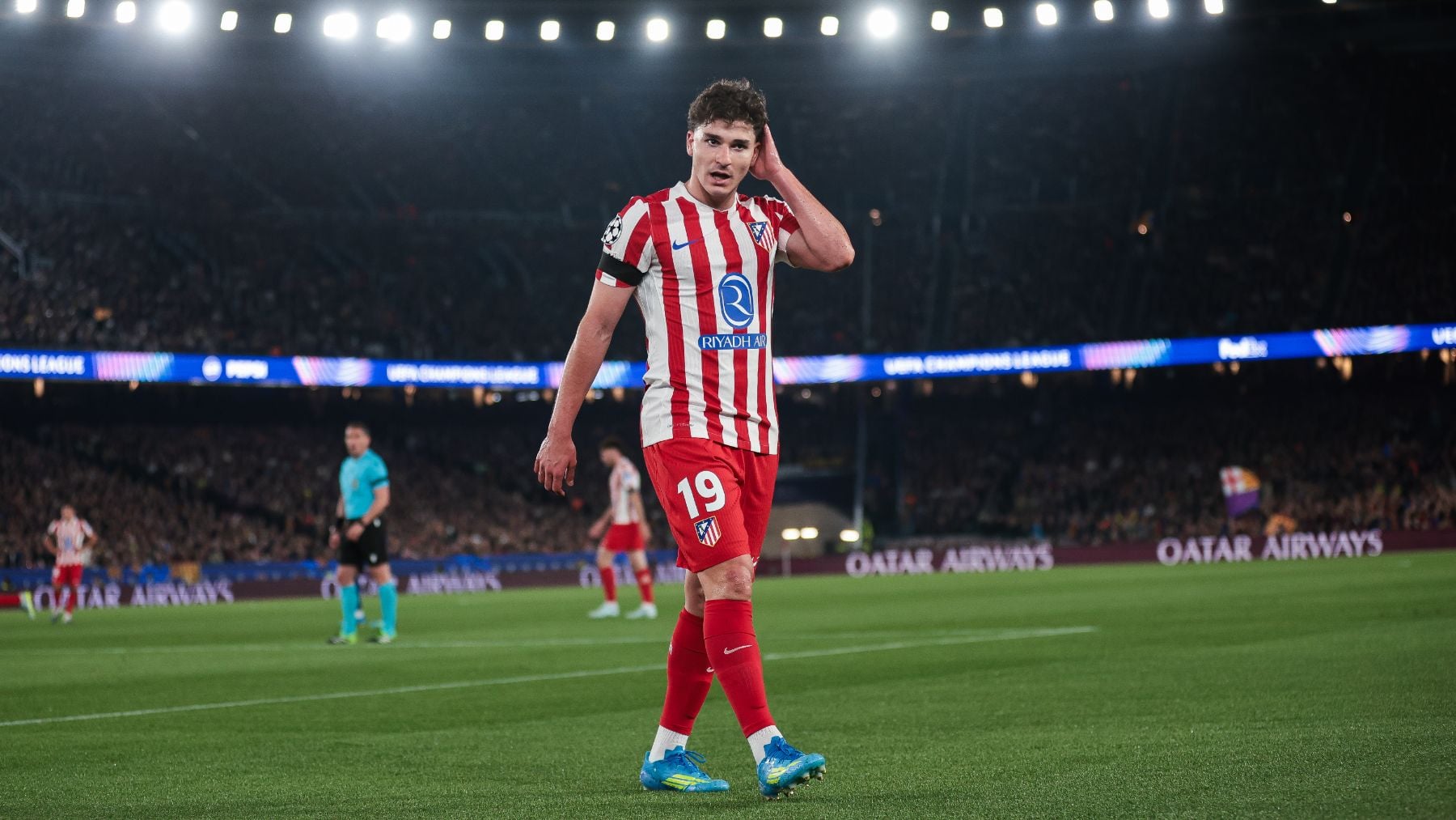 Gaspart revela una conversación con Cerezo en el Camp Nou sobre Julián Álvarez: Será nuestro...