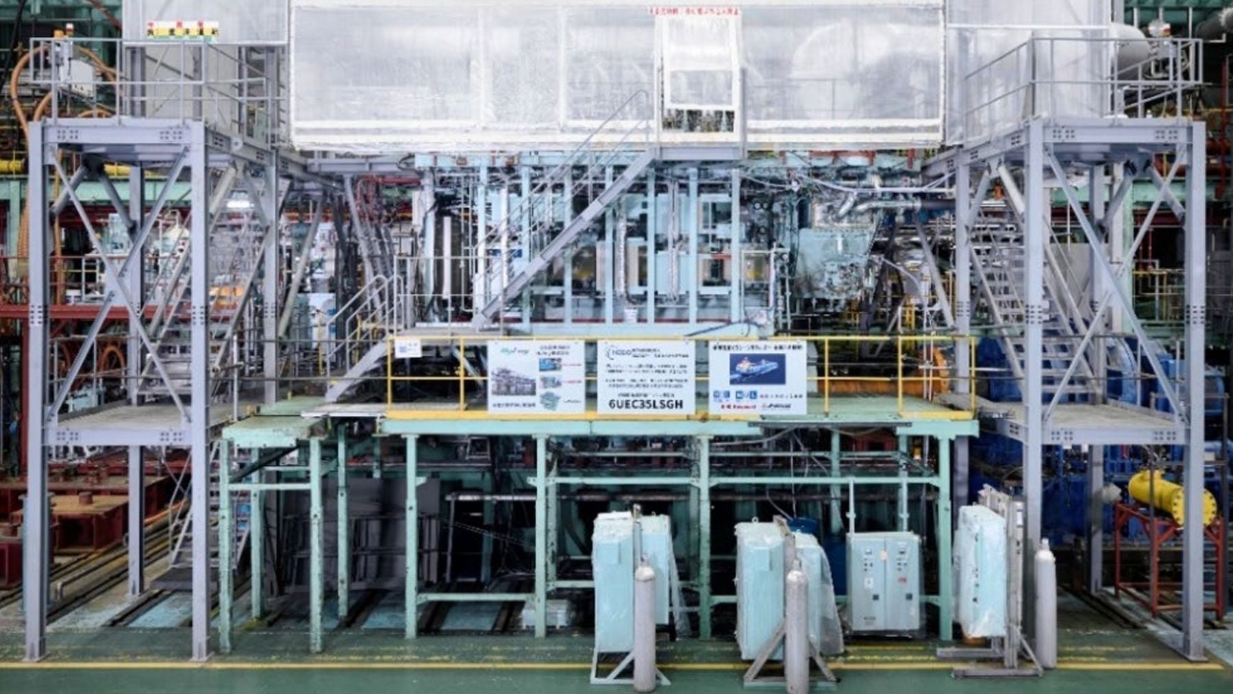 Golpe de efecto en la industria: Japón ya hace pruebas con el primer motor de hidrógeno para grandes barcos
