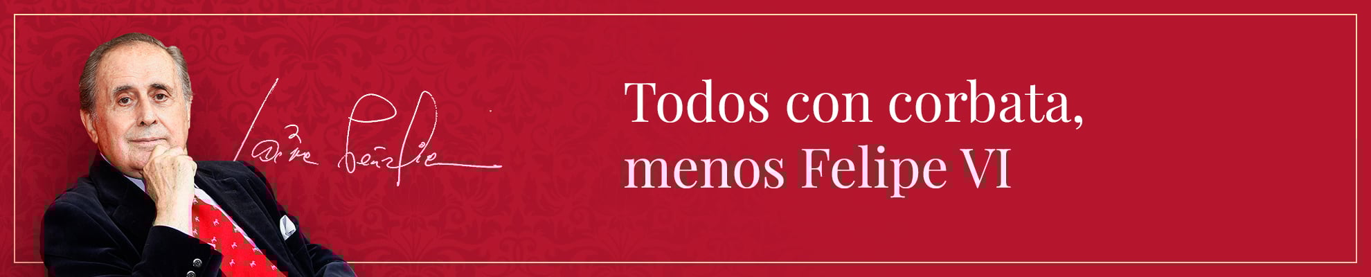 Todos con corbata, menos Felipe VI