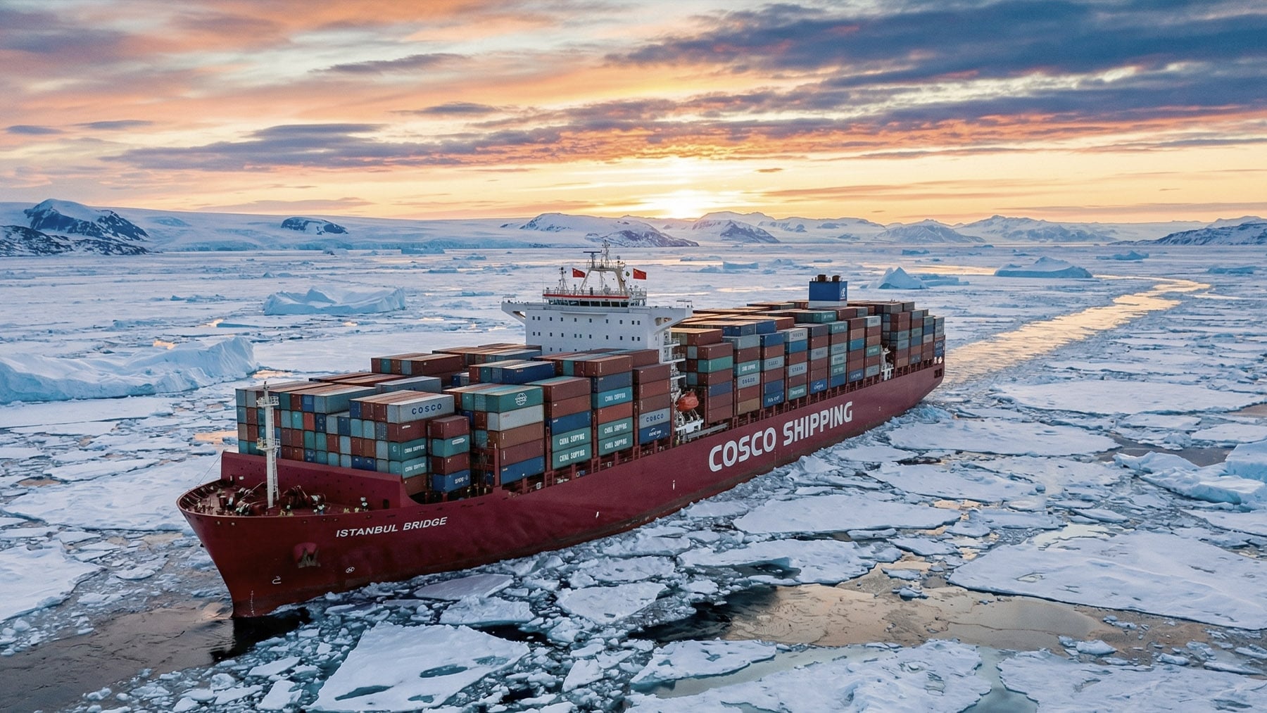China no entiende de barreras naturales: completa un viaje comercial por el ártico y redefine el transporte marítimo