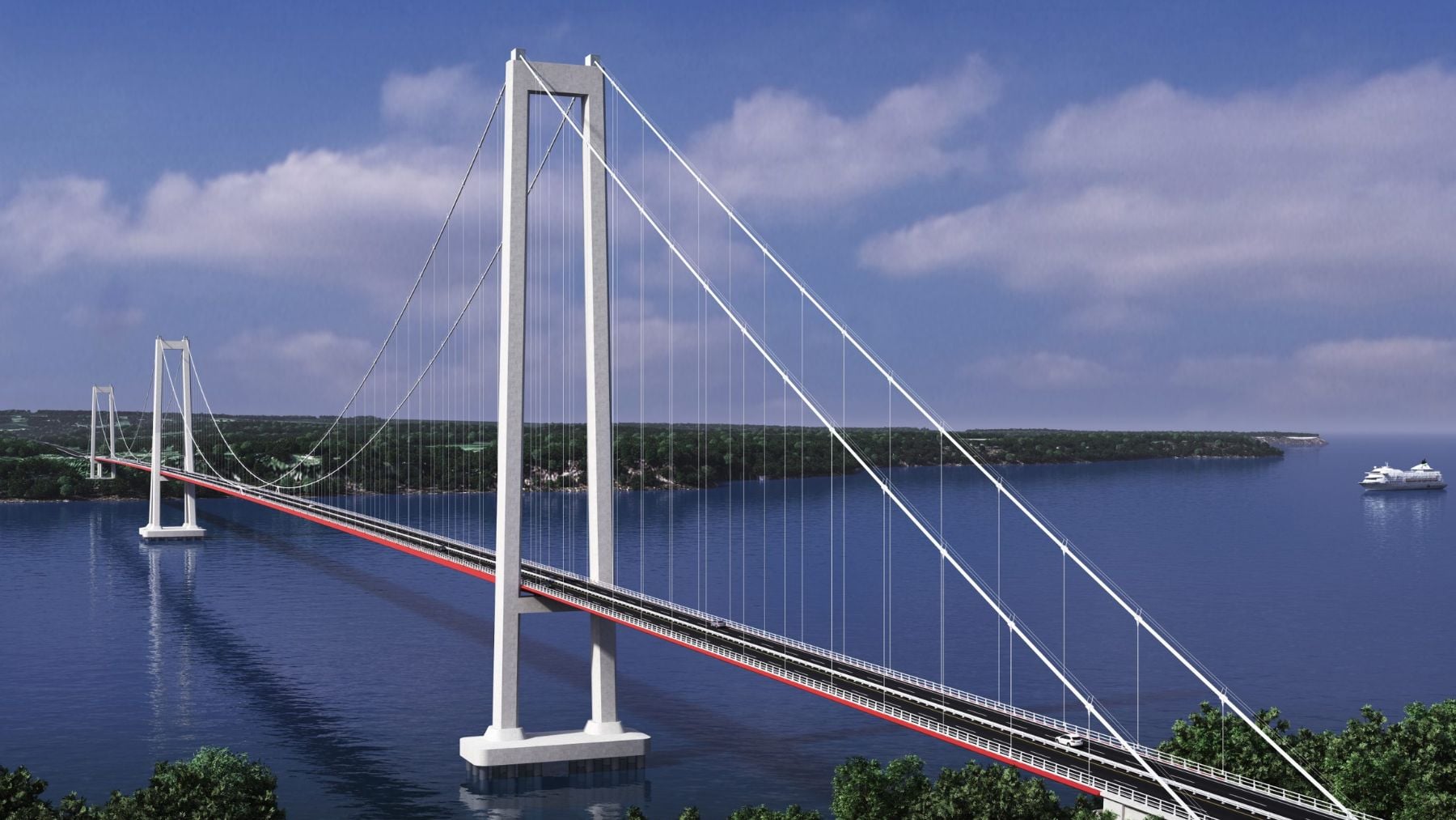 Chile rompe las barreras naturales: construye el mayor puente colgante de Latinoamérica para llegar a una isla