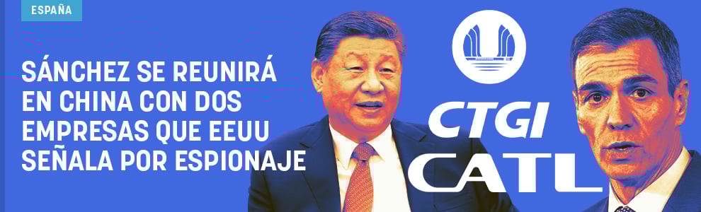 Sánchez se reunirá en China con dos empresas que EEUU señala por espionaje