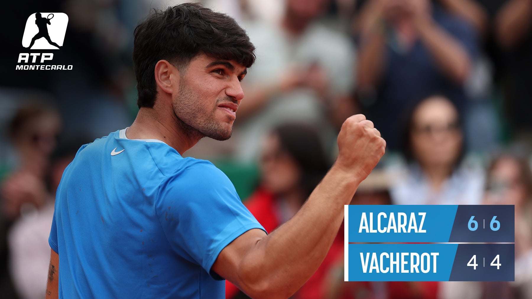 Alcaraz no da pie a la sorpresa: supera a Vacherot y se cita con Sinner en la final de Montecarlo