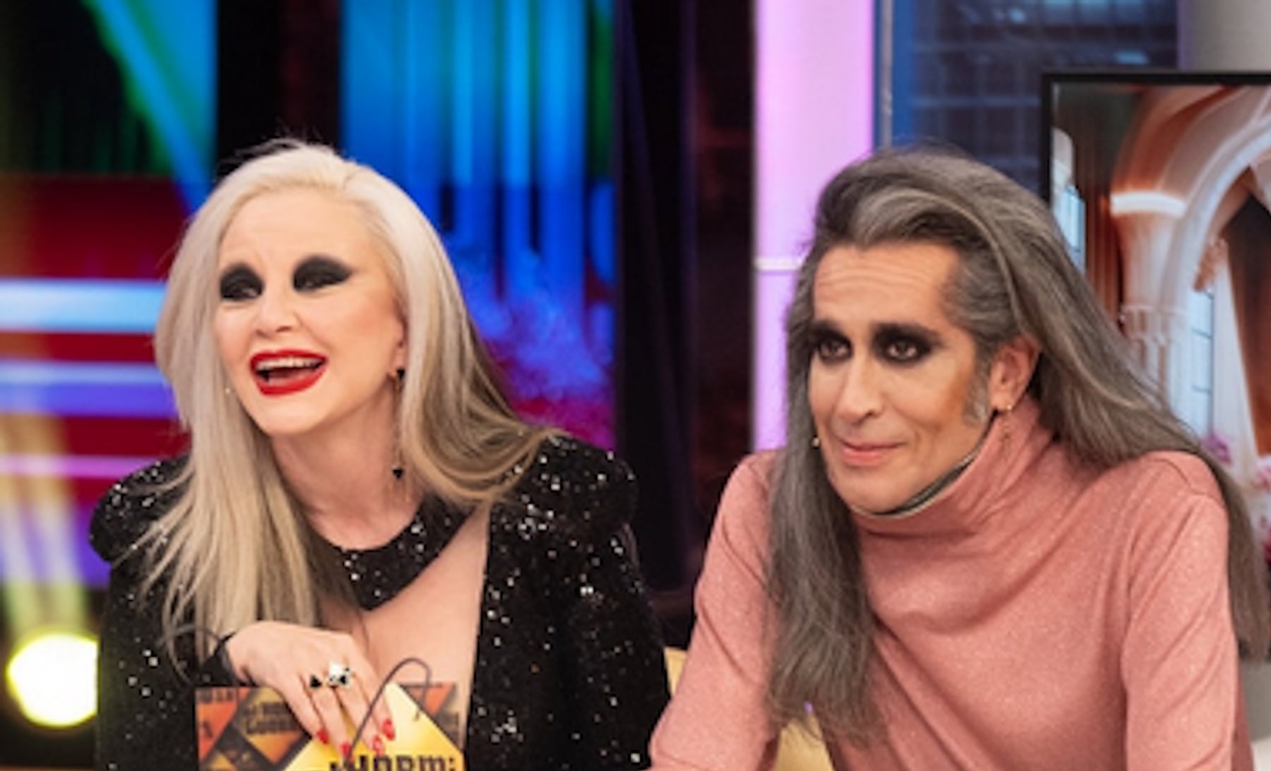 Alaska y Mario en televisión (Foto: Antena 3)
