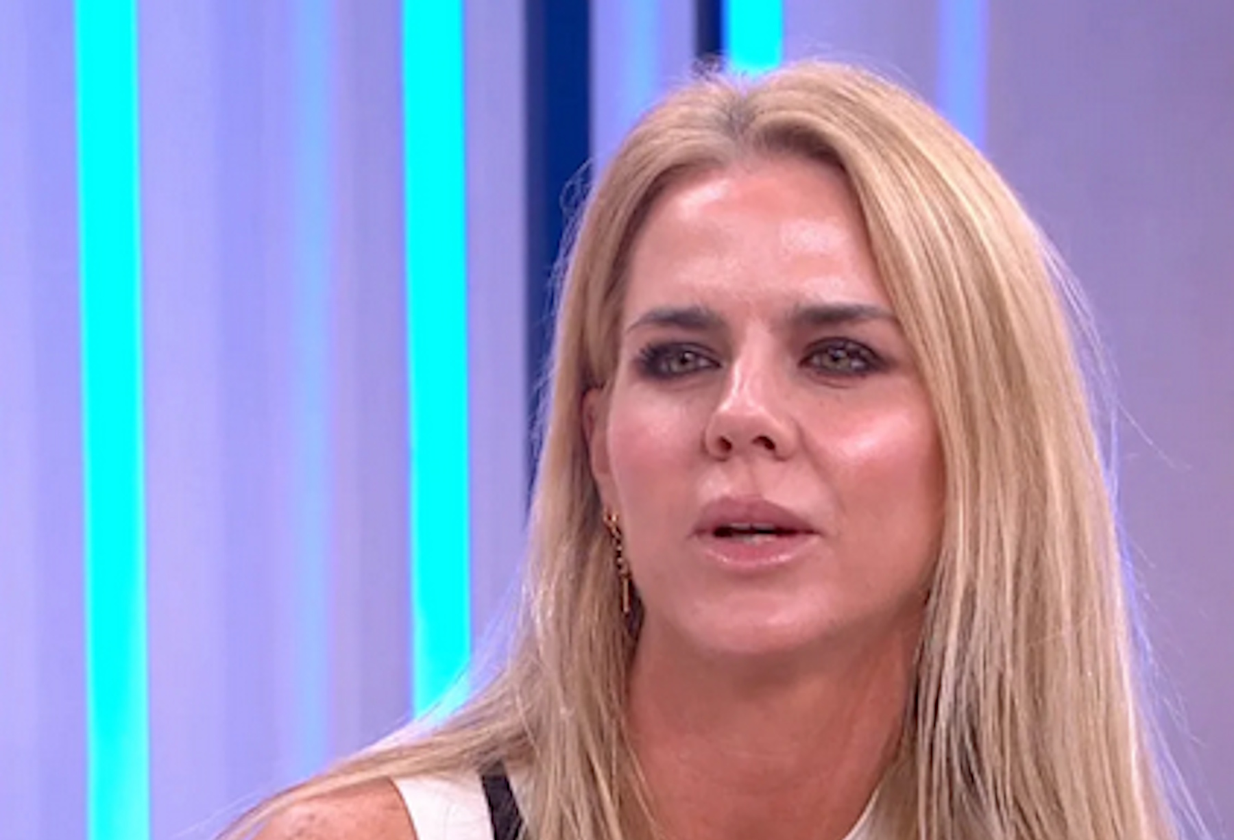Amelia Bono en televisión (Foto: Antena 3)