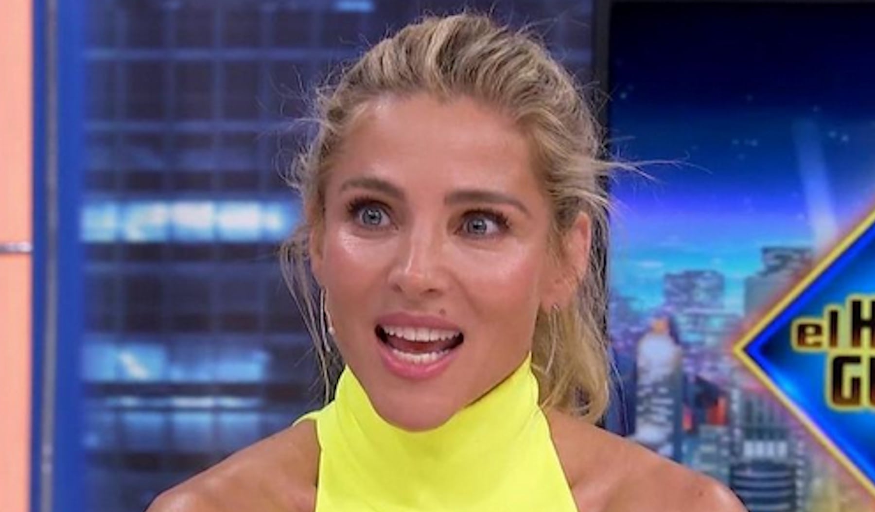 Elsa Pataky en televisión (Foto: Antena 3)