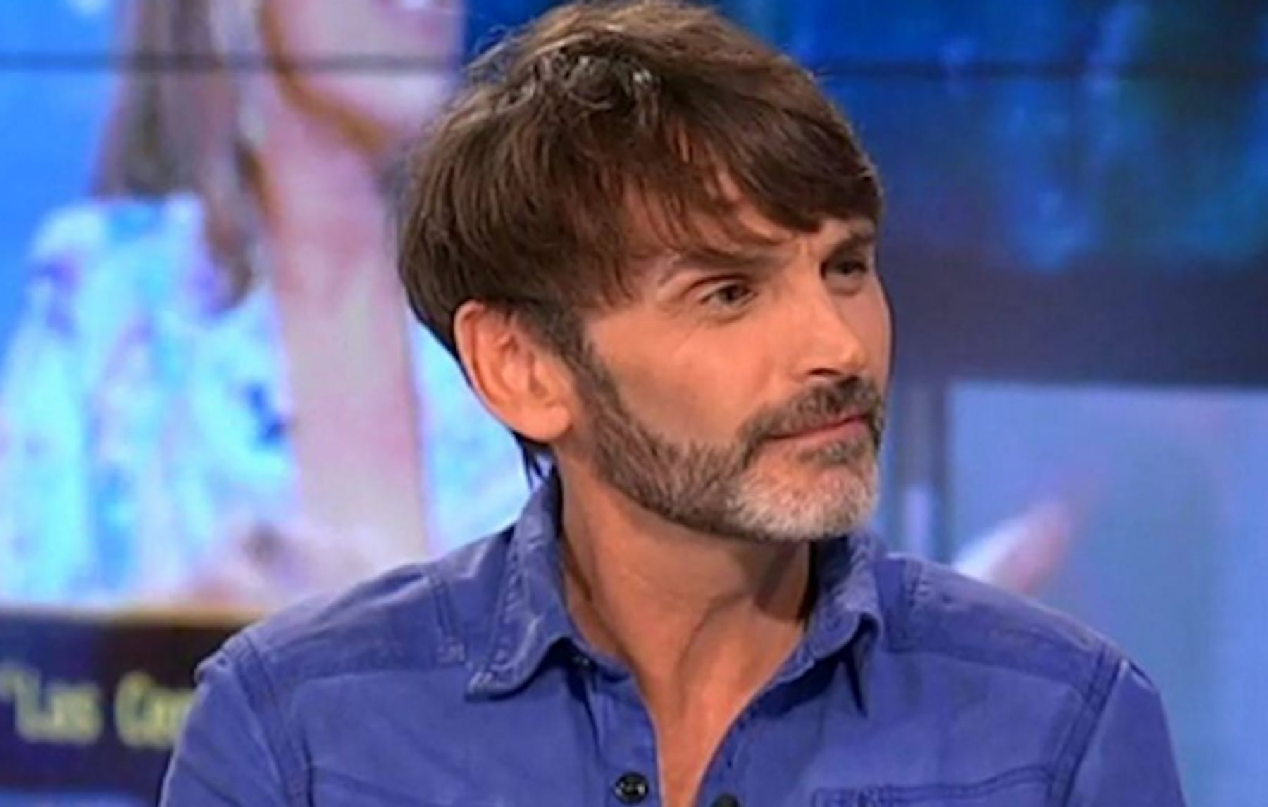 Fernando Tejero en televisión (Foto TVE)