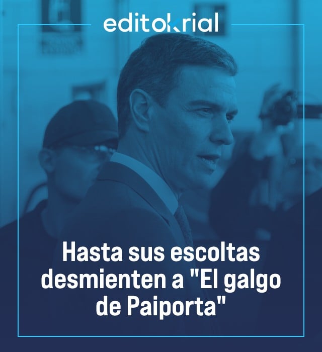 Hasta sus escoltas desmienten a El galgo de Paiporta