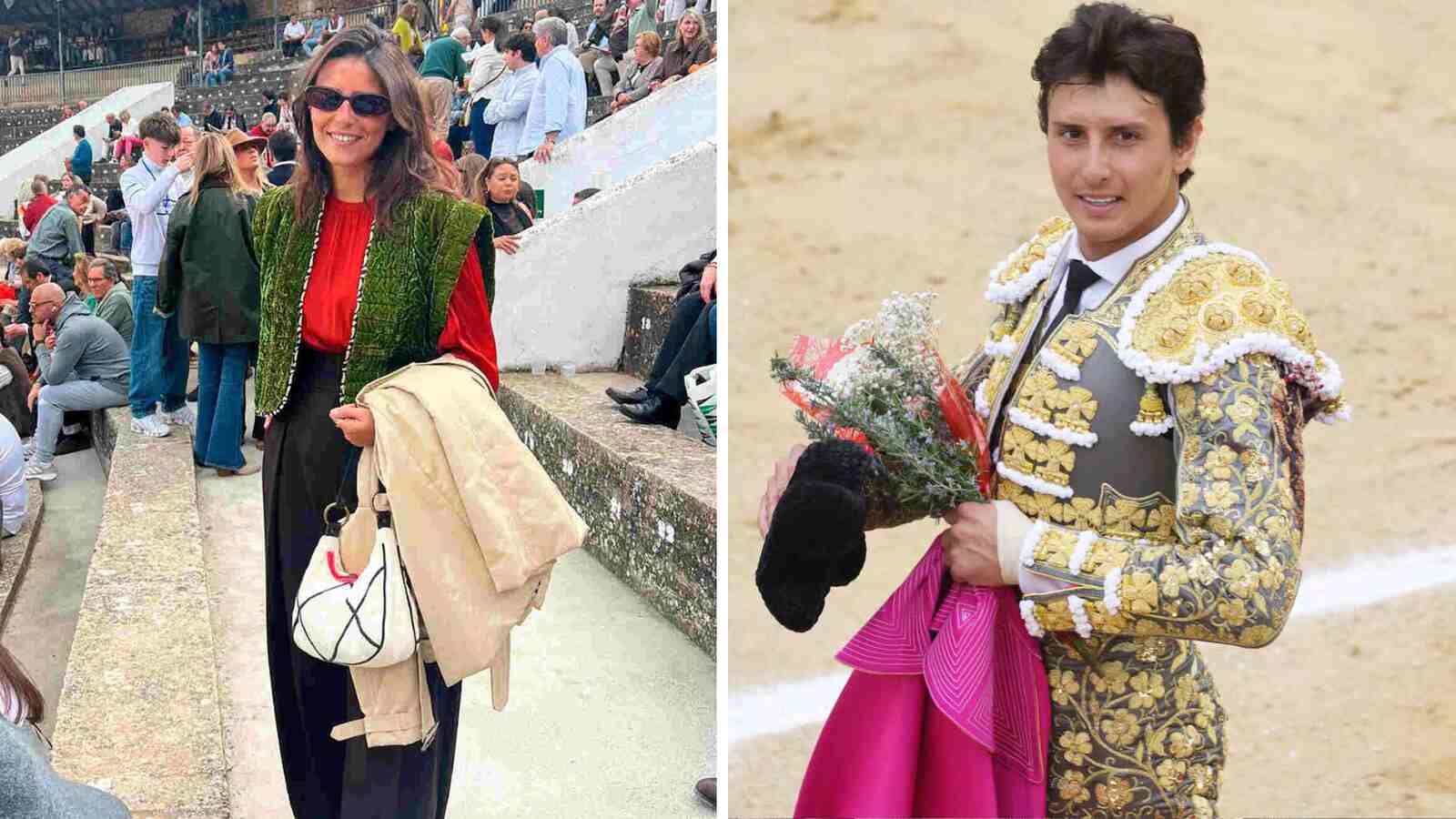 Tana Rivera ya no esconde su nuevo romance: las primeras imágenes apoyando al torero Roca Rey en Brihuega